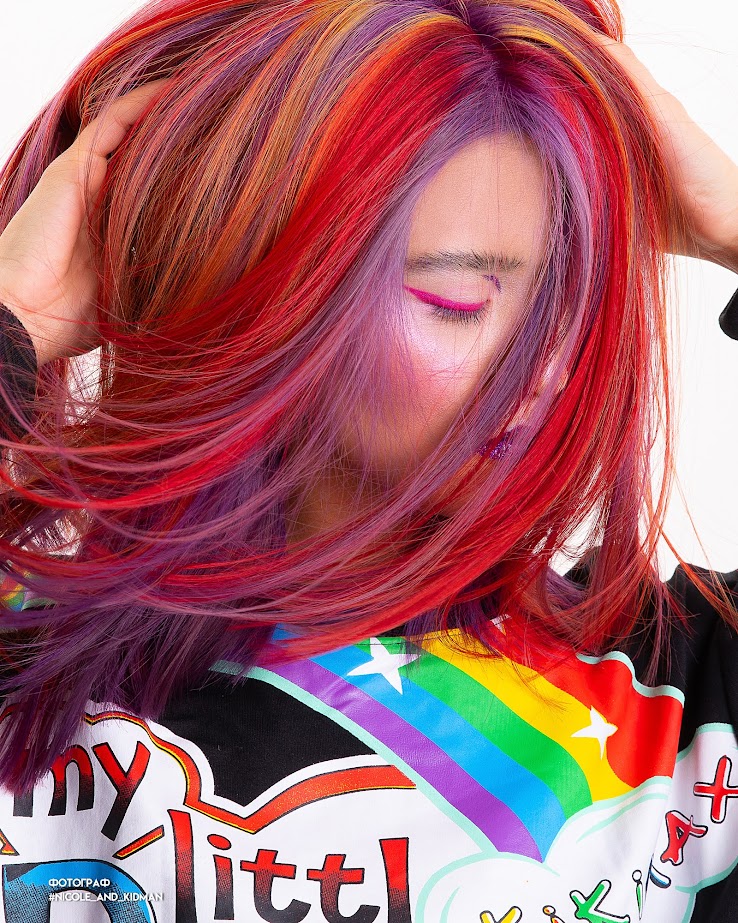 Rainbow Hair 1