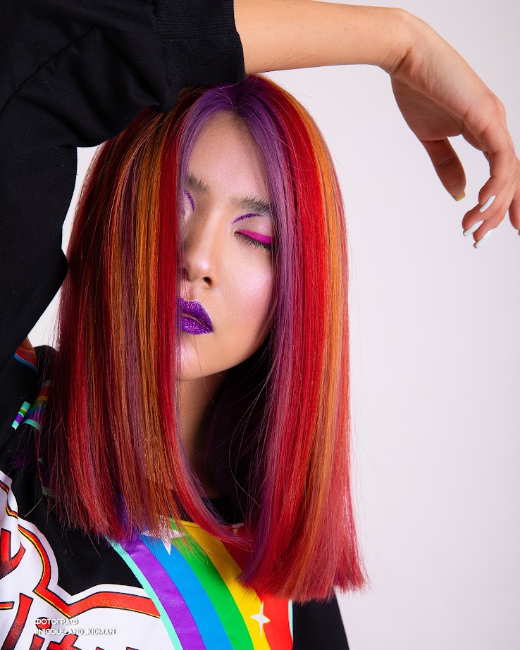 Rainbow Hair 4